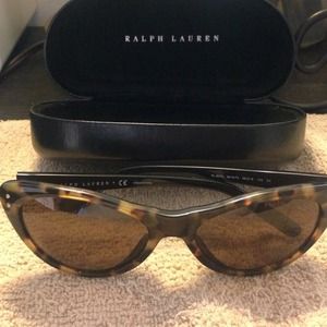 Authentic Ralph Lauren cat Eye sunglasses