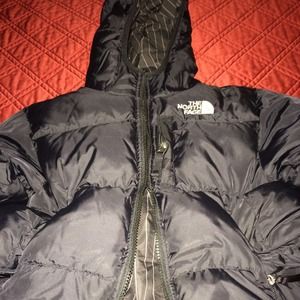 Boys north face coat .