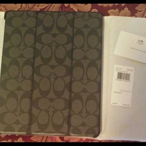 Coach HERITAGE STRIPE TRIFOLD CASE style: F66167SV