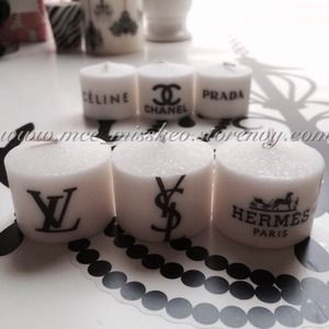 Fashionista Votive Candles