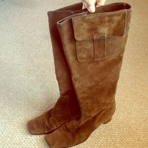 Reduced!!! Tall Suede Ralph Lauren boots
