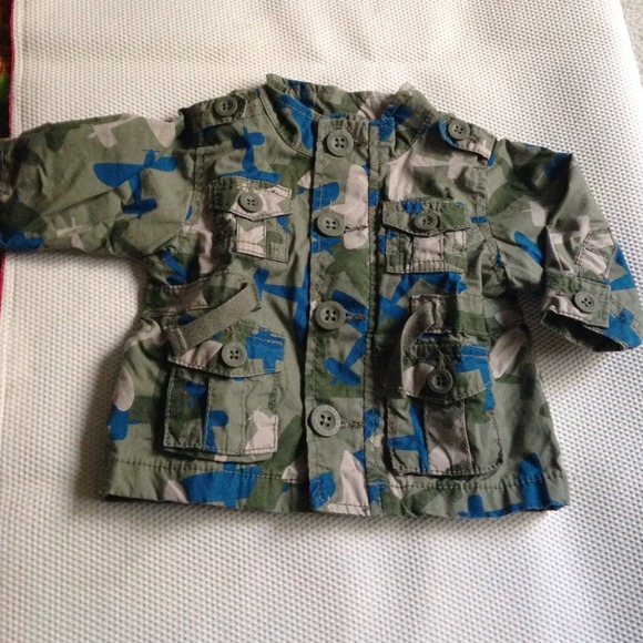 Camo jacket.