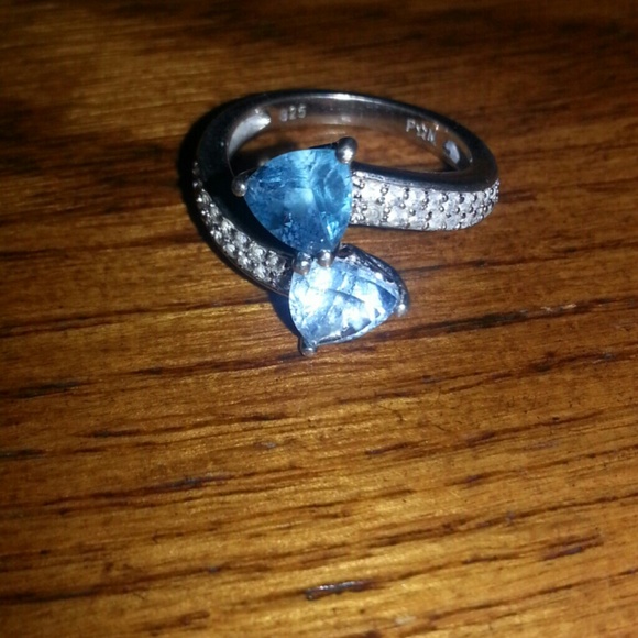 Blue Topaz Ring - Picture 1 of 2