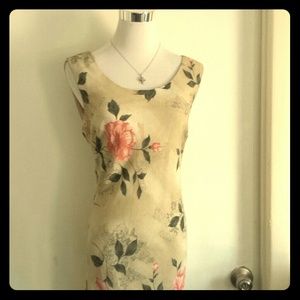 Flora long dress