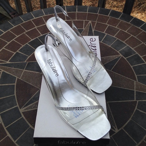 Clear Sling-back