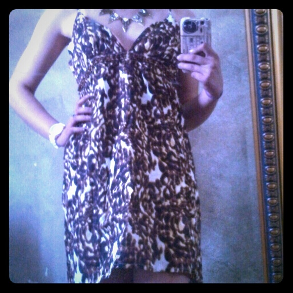 Charlotte Russe Cheetah Dress