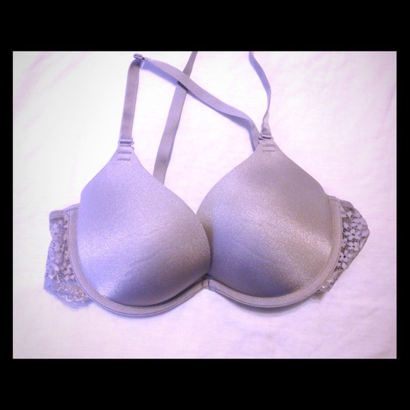 2 Brand new never worn 36C grey push up bra