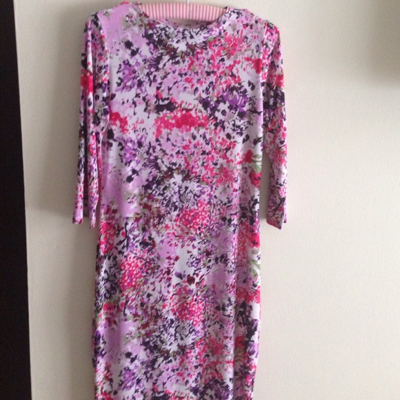 3/4 length sleeve dress