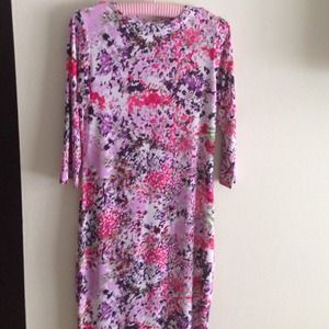 3/4 length sleeve dress