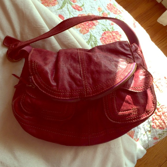 Lucky Brand purple shoulder bag