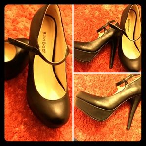Black heels