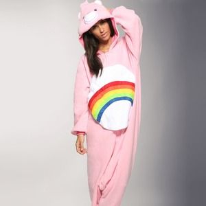 COOLEST Adult Care Bear Onesie EVER