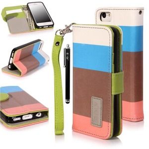 E-LV Deluxe PU Leather Wallet free wt $25 purchase