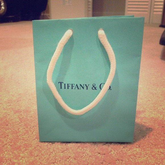 Authentic original Tiffany's shopping bag
