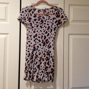 Leopard print dress