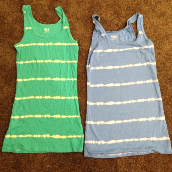Two mossimo tank tops