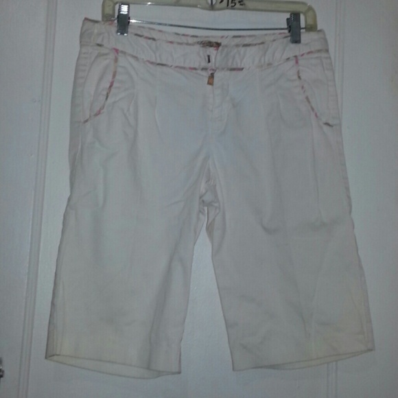 White shorts