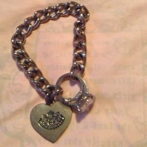 Juicy couture silver engagement bracelet
