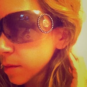 Black Versace Sunglasses