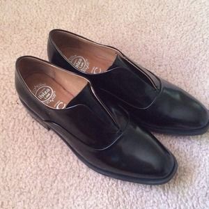 Jeffery Campbell Niven black leather loafer