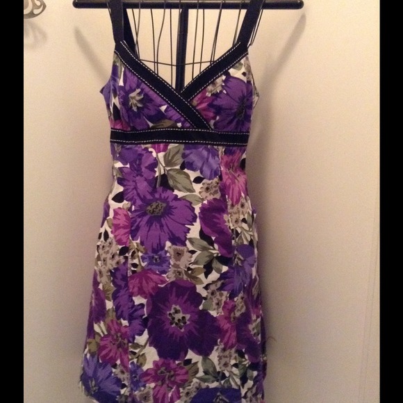 Dresses & Skirts - Colorful cotton dress pretty purples