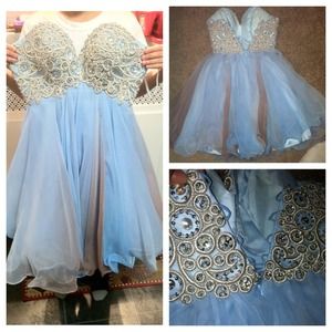 Beautiful Formal strapless dress