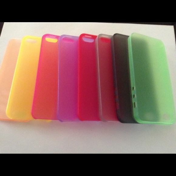Flexible plastic case for iPhone 5/5s