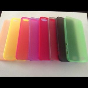 Flexible plastic case for iPhone 5/5s