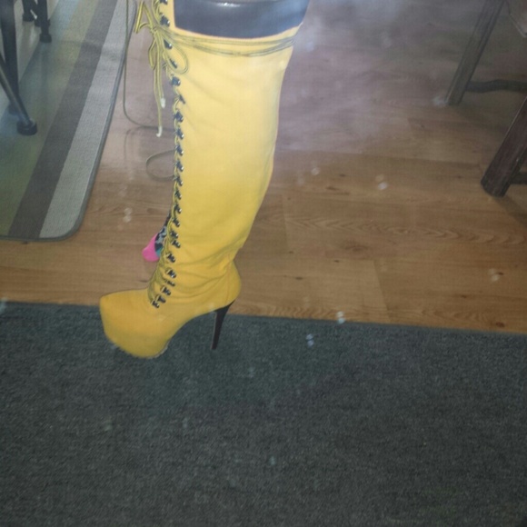 Thigh high boots
