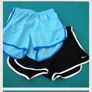 Blue, black, and orange shorts bundle!!