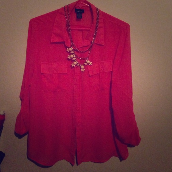 Size XL lace button up (trade only) - Picture 1 of 1