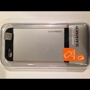 Authentic Spigen SlimArmor Silver