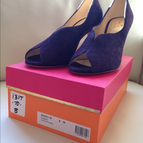 Kate Spade Chesley High-vamp Peep-toe Pump