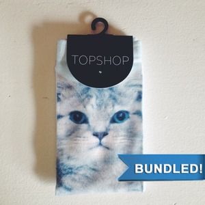 SOLD 🔴 Topshop Cat Socks