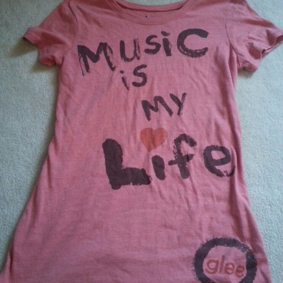 Glee Music Is My Life Tee