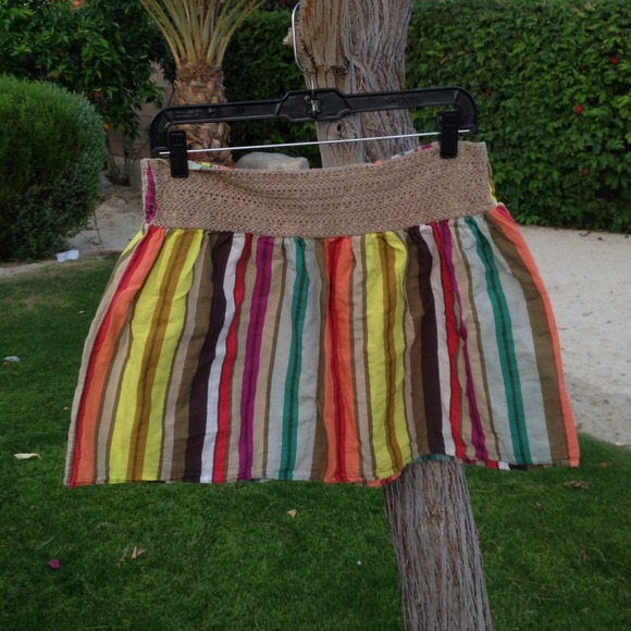 🍭 Rainbow striped Skirt