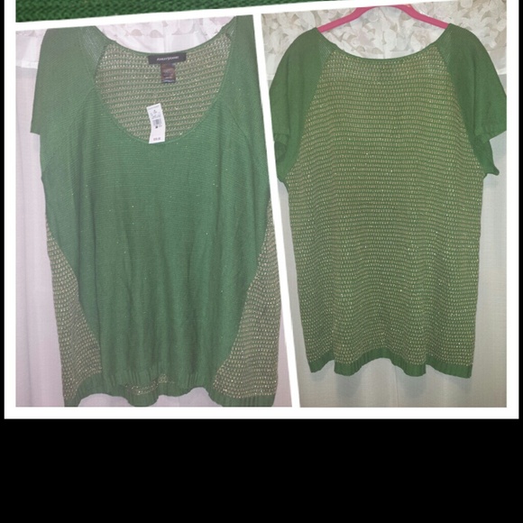 Perfect for SPRING, short sleeve sweater PLUS