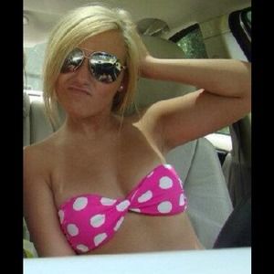 Adorable polka dot bandeau  top worn once