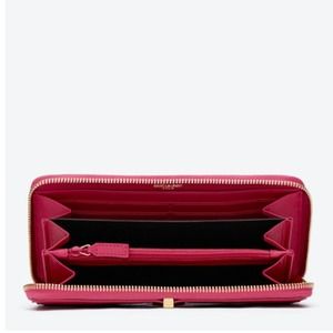 Yves Saint Laurent Bags - Auth YSL hot pink Y line zip around leather wallet Yves Saint Laurent Bags - Auth YSL hot pink Y line zip around leather wallet