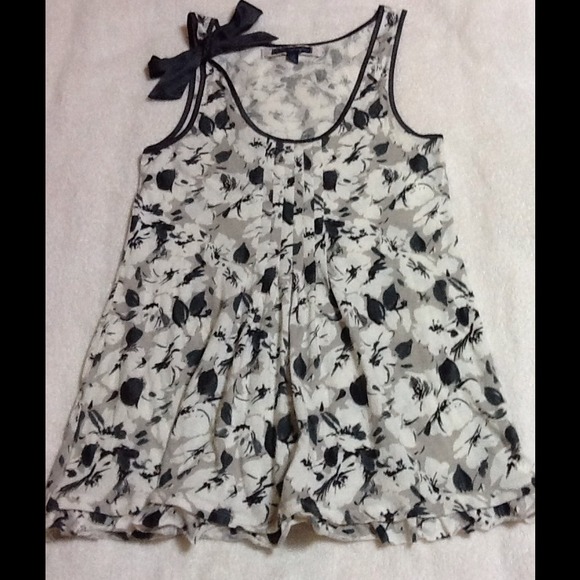 Cute dressy tank with bow
