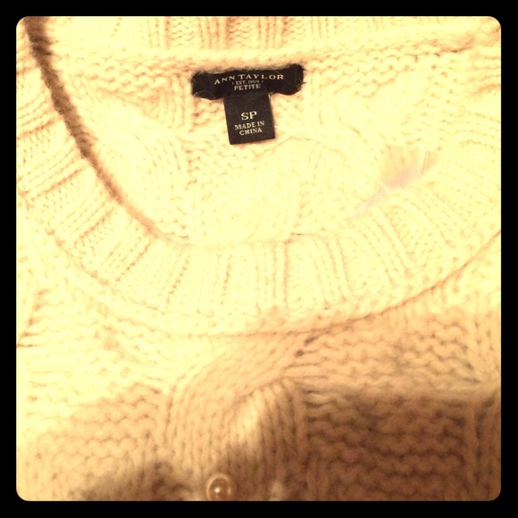 Ann Taylor Sweaters - Ann Taylor beige sweater