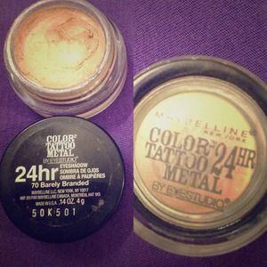 Color tattoo eyeshadow