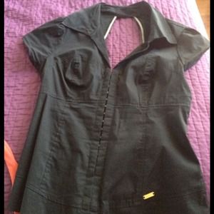 Guess brand sexy black top