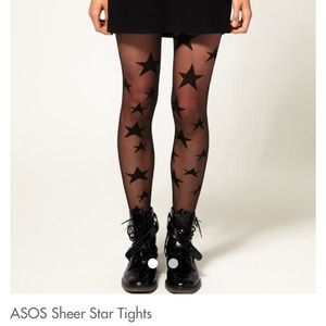 ASOS Sheer star tights