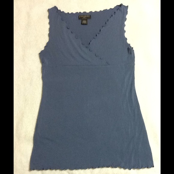 Blue tank top