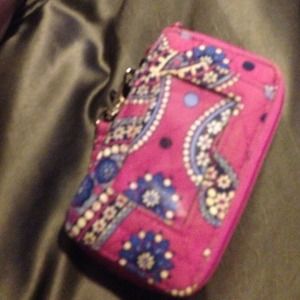Vera Bradley wallet and phone case