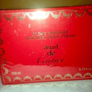 Cartier body cream.. New never used.