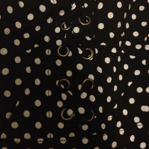 New black polka dot dress - Picture 2 of 4