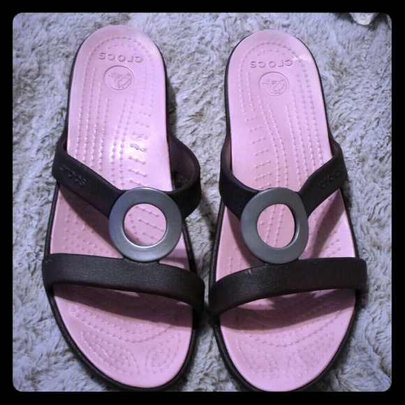 Crocs flip flops