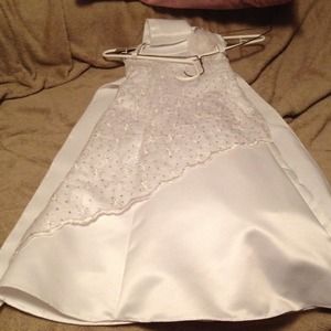 Cute kids flower girl dress